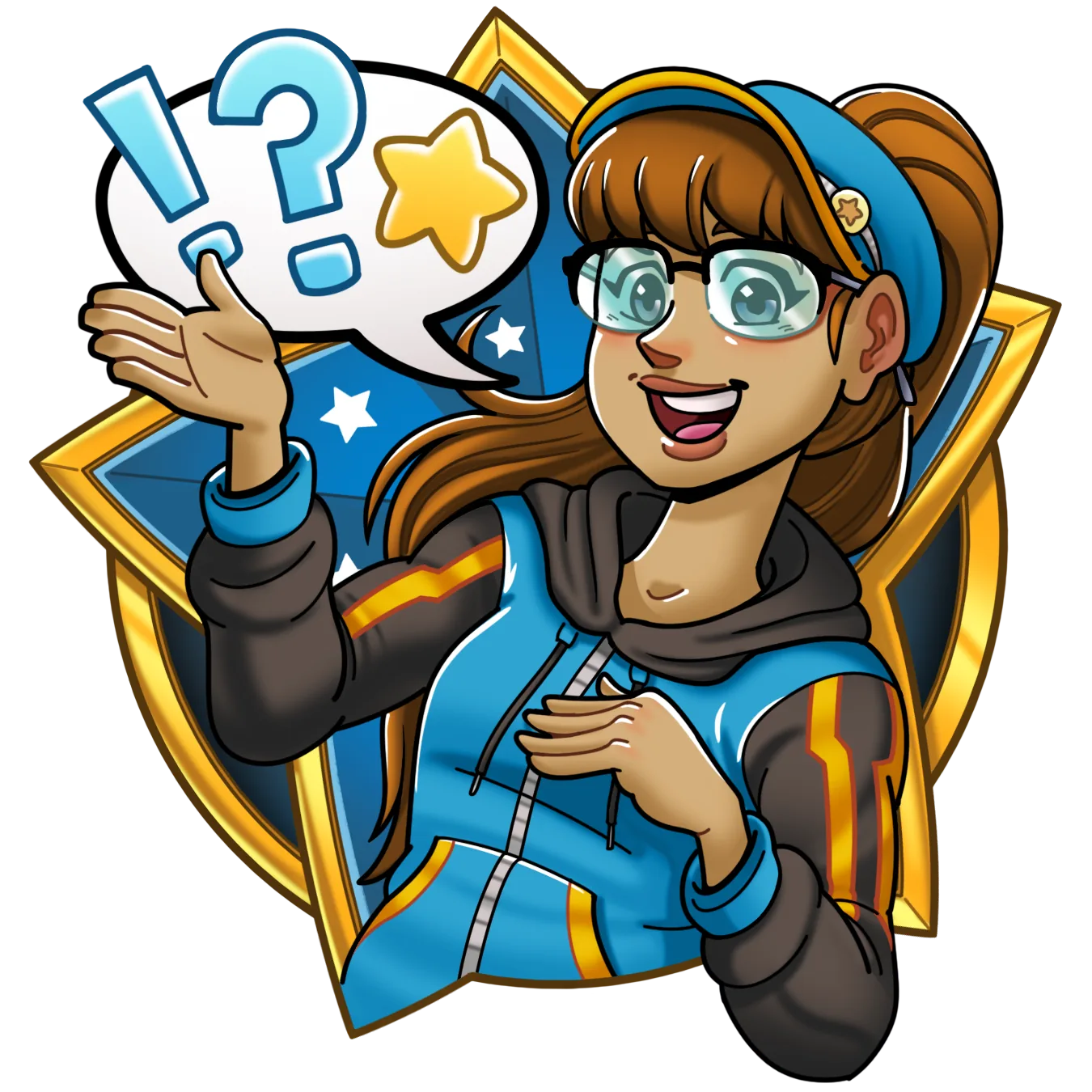 Communication badge